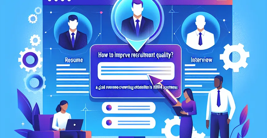 招聘质量怎么提高？HRM 系统简历筛选到面试优化指南